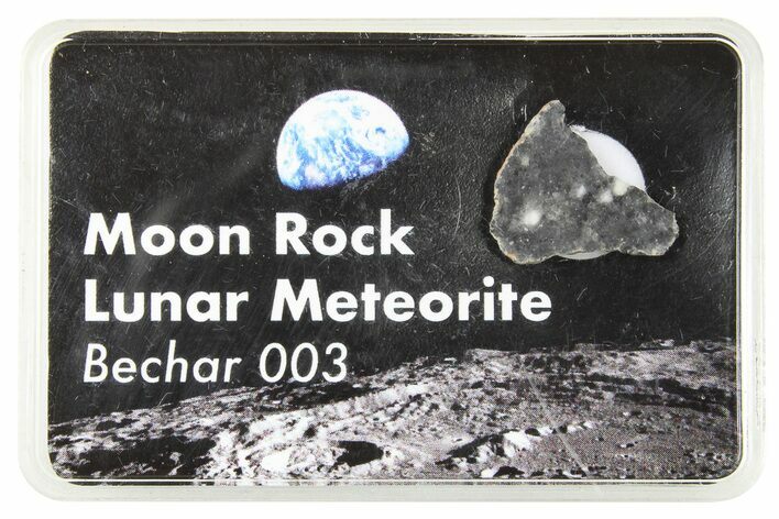 Lunar Meteorite ( g) Slice - Bechar #291343